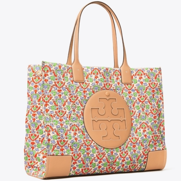 Tory Burch Bags Tory Burch Ella Floral Quilted Tote Bag Poshmark